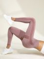 Yoga Basic Seamless High-waist Sports Leggings