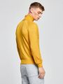 SHEIN Men Turtleneck Raglan Sleeve Sweater