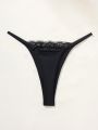 Lace Mini Thong Panties For Women