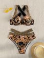 Women's Baroque Printed Two-Piece Swimsuit