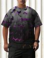 Manfinity LEGND Men'S Plus Size 3d Printed Short Sleeve T-Shirt