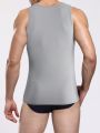 Men's Solid Color Basic Vest Top