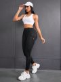 Women's Flip Pocket Sports Leggings