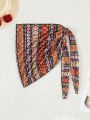 SHEIN Swim BohoFeel Side Tie Printed Sarong Skirt