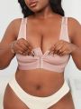 Plus Hook And Eye Front Bra