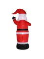 8ft with 4 String Lights Inflatable Garden Santa Claus Decoration