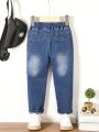 Little Boys' Casual Comfortable Denim Pants