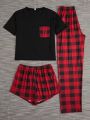 Women's Plaid Pajama Set