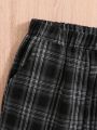 Teenagers' Plaid Casual Pants, Spring/summer