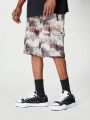 SUMWON Cargo Twill Short With All Over Print