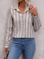 Ladies' Striped Shirt