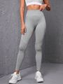 Yoga Basic High Waisted Striped And Printed Athletic Leggings