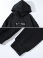 Men's Half-zip Hooded Casual Sports Sweatshirt