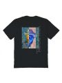 APOH Van Gogh Grey Felt Hat Graphic Black Unisex Cotton Short-Sleeve T-Shirt