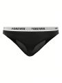 Men's Letter Printed Drawstring Thong Underwear