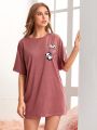 Panda Print Nightdress