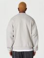 SUMWON Oversized Fit Sweatshirt With Side Pockets