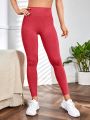 Yoga Basic Wide Waistband Sports Leggings