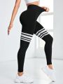 Seamless Sports Leggings/high Waist Tummy Control & Butt Lifting/outside Phone Pocket Design/suitable For Both Sports And Daily Life