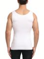 Men's Seamless Solid Color Body Shaping Vest