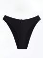 Ladies' Solid Color Bikini Bottom Swimwear