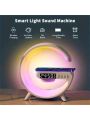 New Intelligent LED Table Lamp,  Wireless Charger Night Light Lamp, App Control  Speaker Alarm Clock, Home Office Study Bedside Charging Lamp for Bedroom Home Decor .