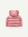 Cozy Cub Baby Girl 1pc Hooded Puffer Coat