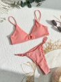 SHEIN Swim Vcay Bikini Swimsuit Set