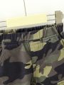 Baby Boy Camo Print Flap Pocket Cargo Pants