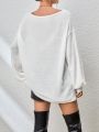 SHEIN Essnce Loose Fit Casual T-shirt