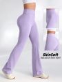 SHEIN Leisure Women'S Solid Color Sports Pants
