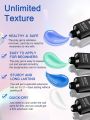 YEVYO PolyGel Kit With Everything with Nail UV Lamp, 6 Colors Blue Green Dark Poly Builder Nail Gel Nail Thickening Strengthen with Quicky-Dry Portable Set Nail Supplies for Manicure Beginner Easy Use Beauty Gifts