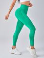 Wide Waistband Sports Leggings