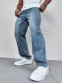 Men's Straight Leg Denim Jeans