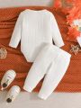 Baby Boy Contrast Pocket Bodysuit & Sweatpants