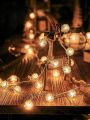 Led Star String Lights For Room Decoration, Bedroom, Dorm, Twinkle Fairy Lights With Stars, Dandelion