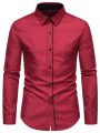 Manfinity Men Star And Polka Dot Print Shirt