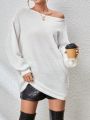 SHEIN Essnce Loose Fit Casual T-shirt