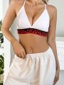 SHEIN Women's Underwear Bra Triangle Cup Can Be Worn Outside For Sporty Feel