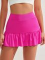 Women's Solid Color Sport Skorts