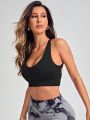 Yoga Sxy Crisscross Backless Sports Tank Top