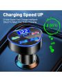 Heart-shaped 5-port Super Fast Charging Car Charger