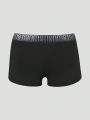 Men's 4-piece Letter Print Underwear