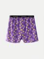 Men'S Cartoon Face Printed Boxer Shorts