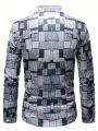 Men's Printed Casual Shirt