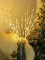 1pc 20led Nordic Style Artificial Tree Branch Light, Indoor Decorative Lamp For Home And Office