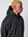 SUMWON Overhead Hoodie With Front And Back Print