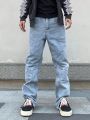Manfinity EMRG Men's Split Hem Denim Jeans