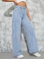 High Waist Wide Leg Jeans