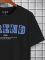 Men's Slogan Printed T-shirt